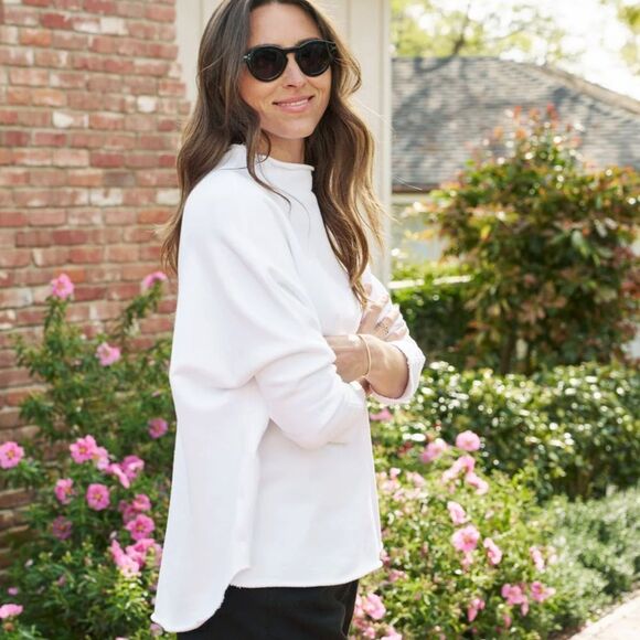 Frank and Eileen EFFIE
Long-Sleeve Funnel Neck Capelet - Picture 4 of 10